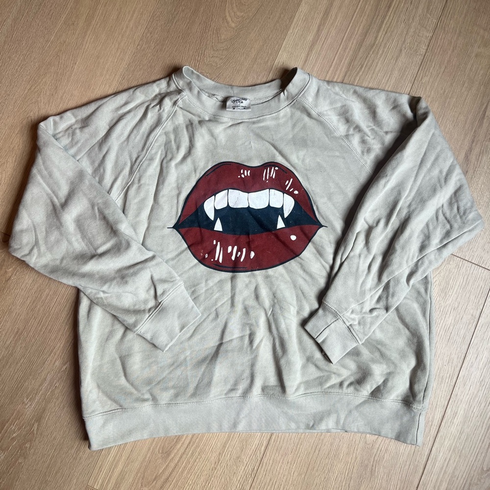 Living Fully Mallory Ervin Fang Sweatshirt